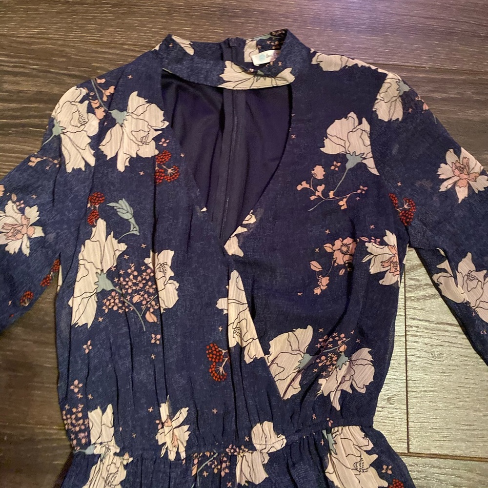 Floral midi dress
